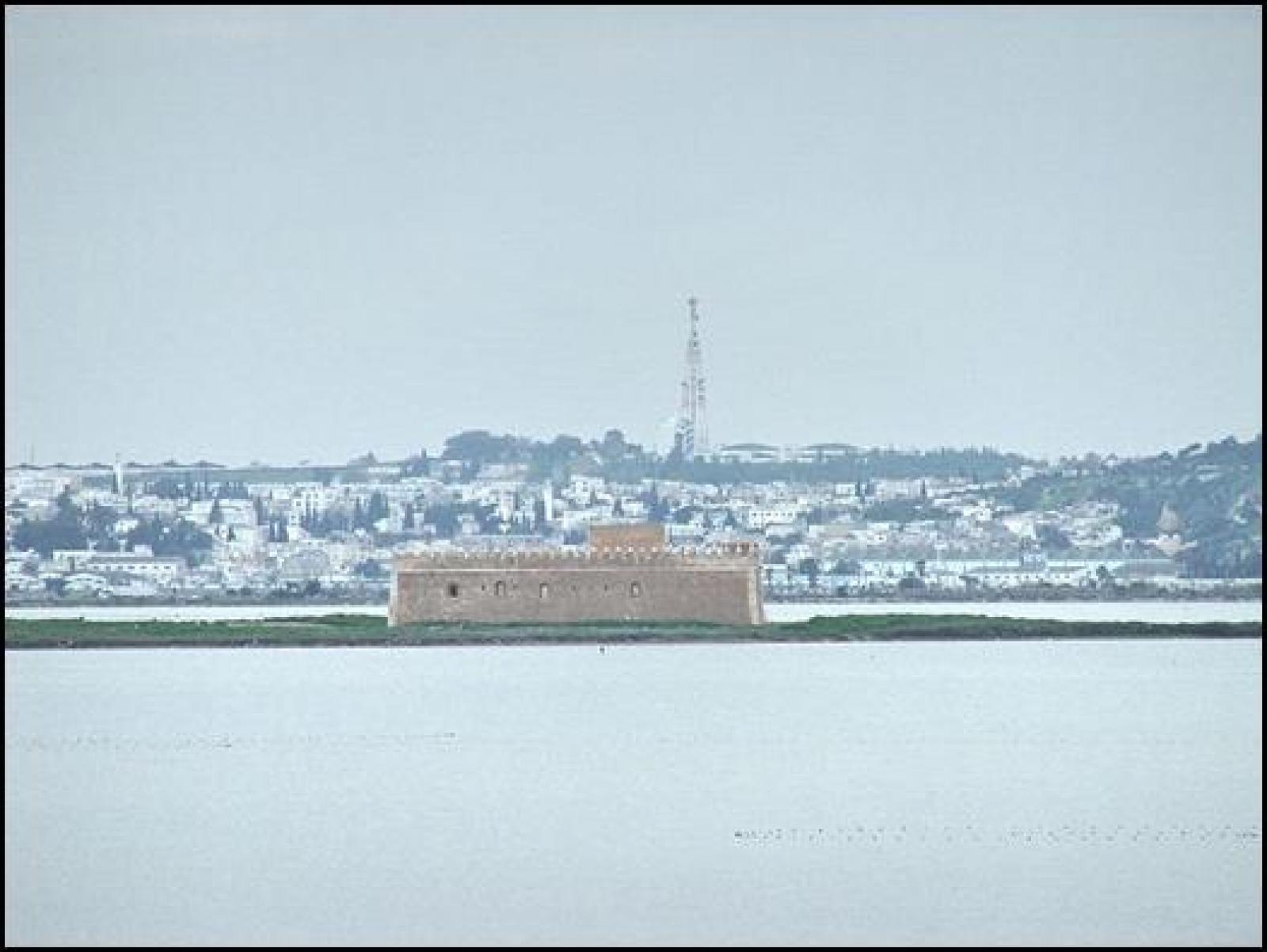 Image of the Chikly Fort from eastern side