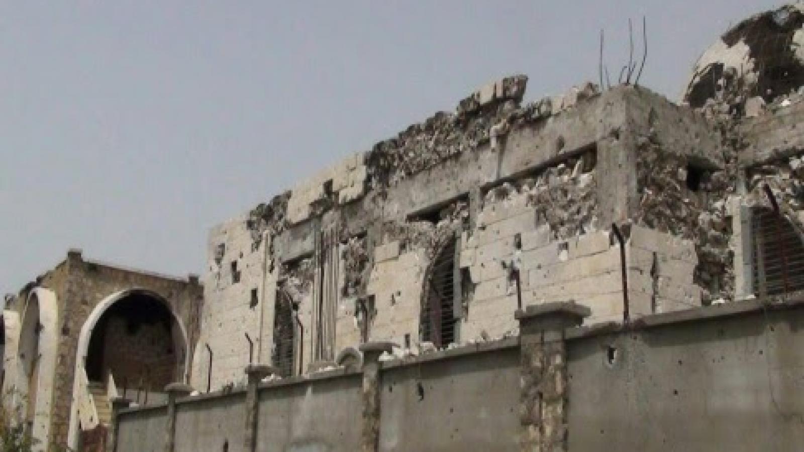 The extent of devastation that affected Zinjibar Museum and current state, Archives of Deputy Director of the Antiquities Authority, Aden, 10 September 2019