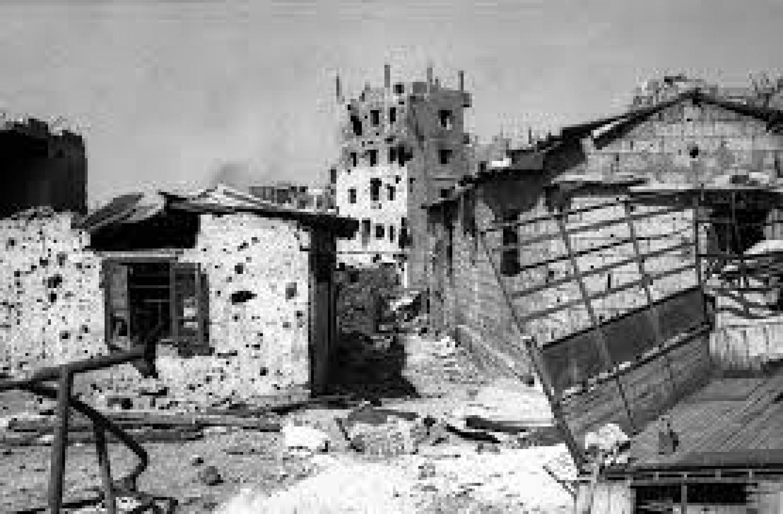 The fall of the Palestinian camp of Tel al-Zaatar, Sept 1976, Philippe Rochot