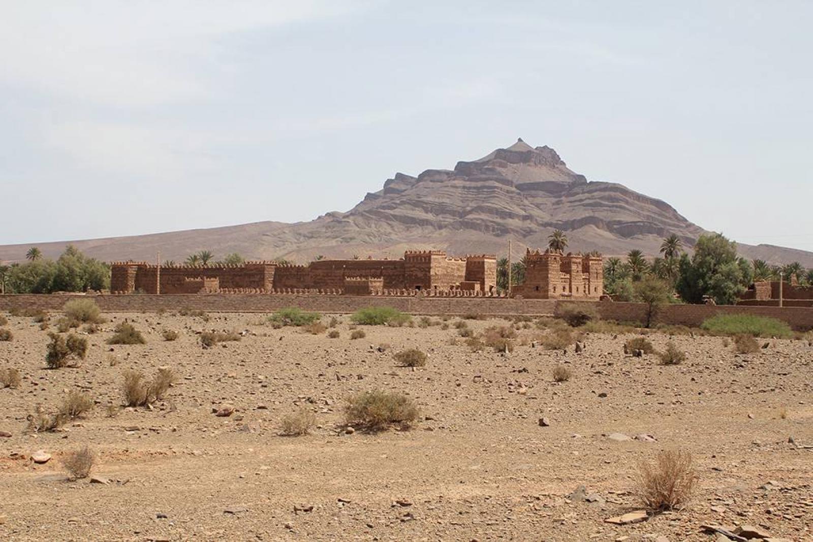 Agdez secret detention center, in the province of Zagora, southeast Morocco