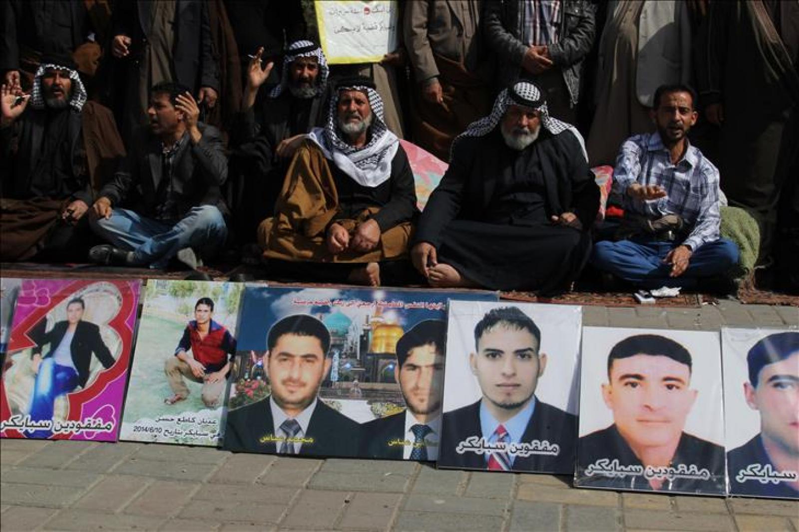  Iraqis protest over 'Speicher massacre'