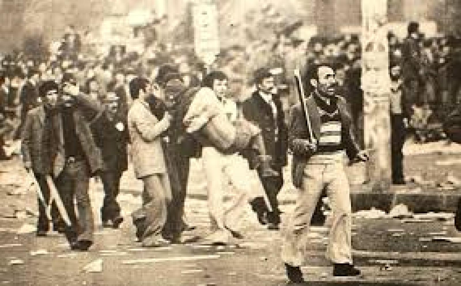 A picture from Bloody May 1977,#tarih, Istanbul, May 1, 1977 